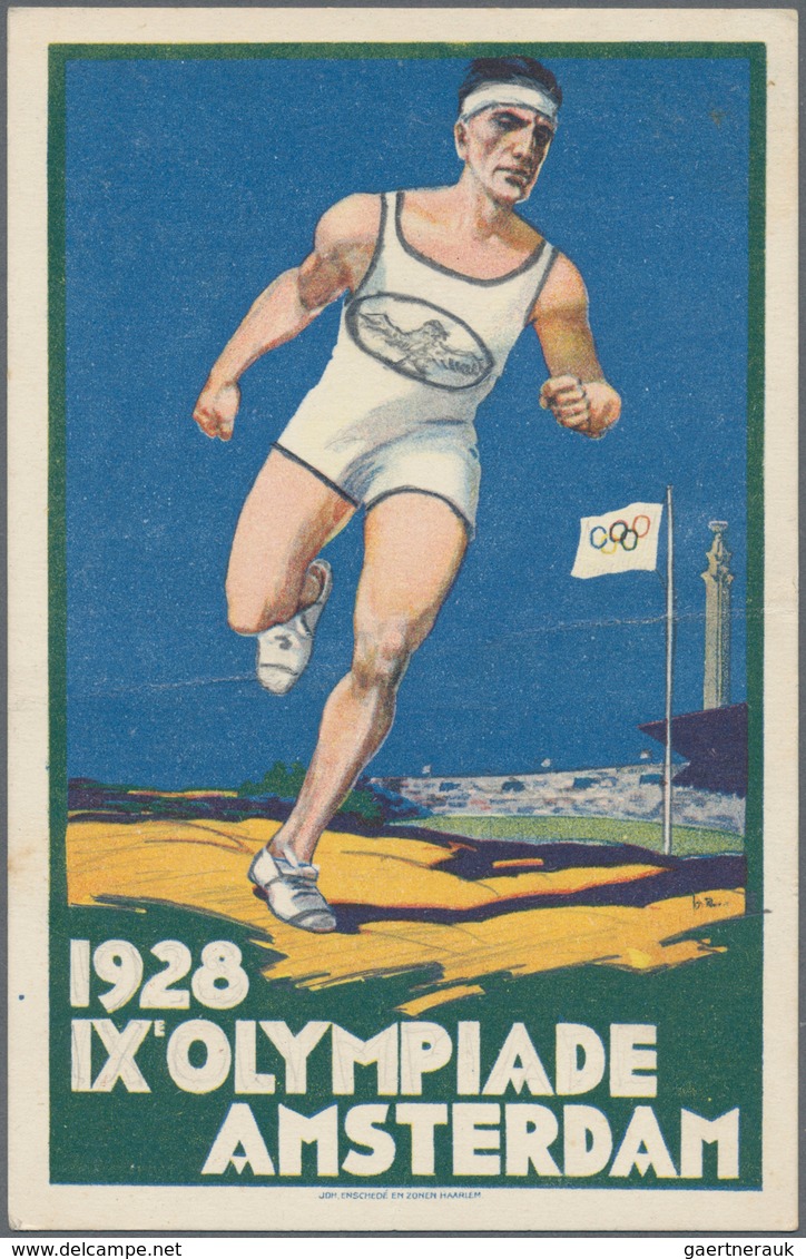 25266 Thematik: Olympische Spiele / Olympic Games: 1936/1972 (ca): 233 Belege Und 4 Ungebrauchte Vignetten - Autres & Non Classés