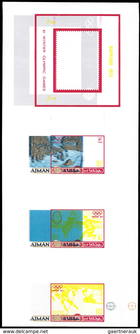 25282 Thematik: Olympische Spiele / Olympic Games: 1964/1992. Great Accumulation With Different Kinds Of P - Autres & Non Classés