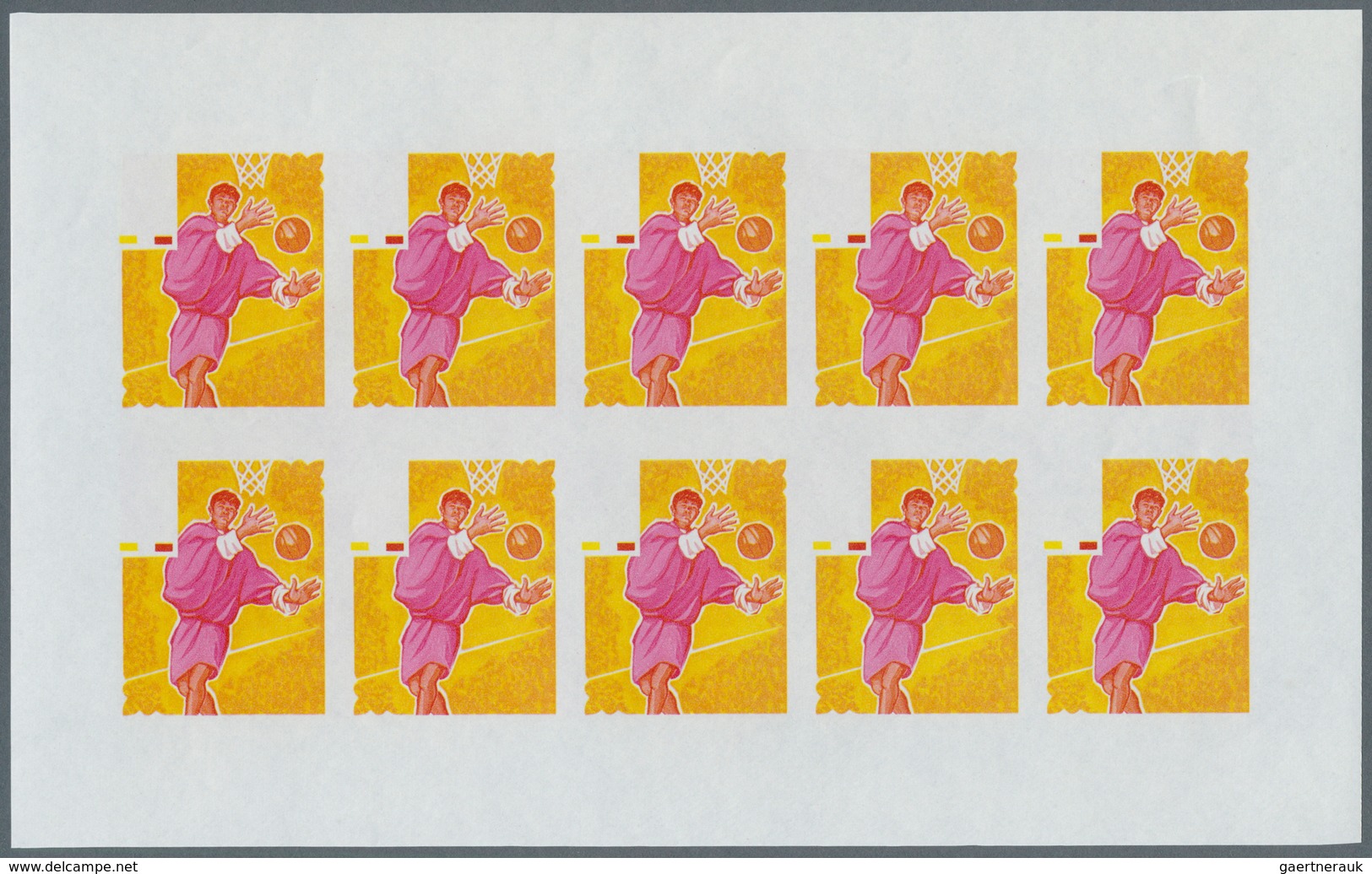 25293 Thematik: Olympische Spiele / Olympic Games: 1968, Bhutan. Progressive Proofs Set Of Sheets For The - Autres & Non Classés