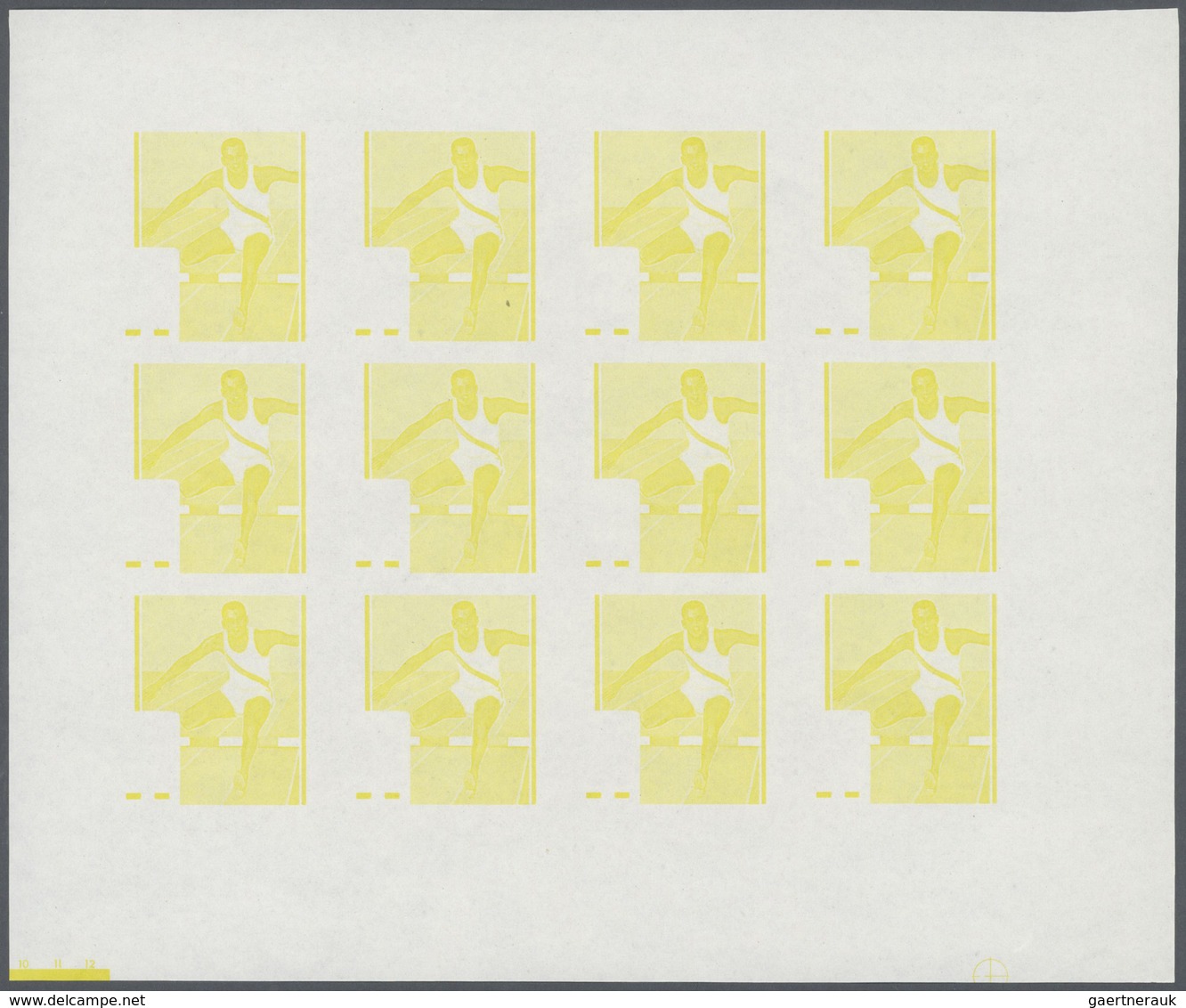 25295 Thematik: Olympische Spiele / Olympic Games: 1968, Fujeira. Progressive Proofs Set Of Sheets For The - Autres & Non Classés