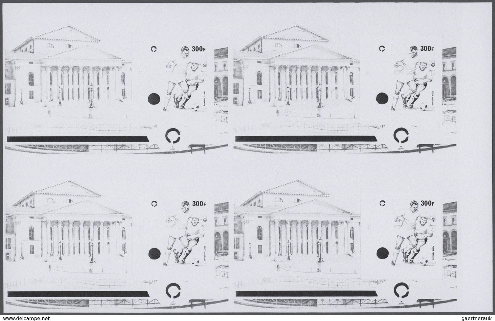 25313 Thematik: Olympische Spiele / Olympic Games: 1972, Senegal. Progressive Proofs Set Of Sheets For The - Autres & Non Classés