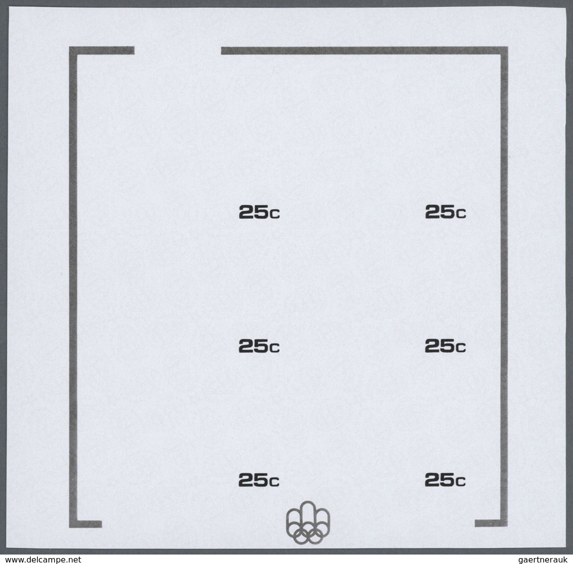 25328 Thematik: Olympische Spiele / Olympic Games: 1976, Penrhyn. Progressive Proofs Set Of Sheets For The - Sonstige & Ohne Zuordnung