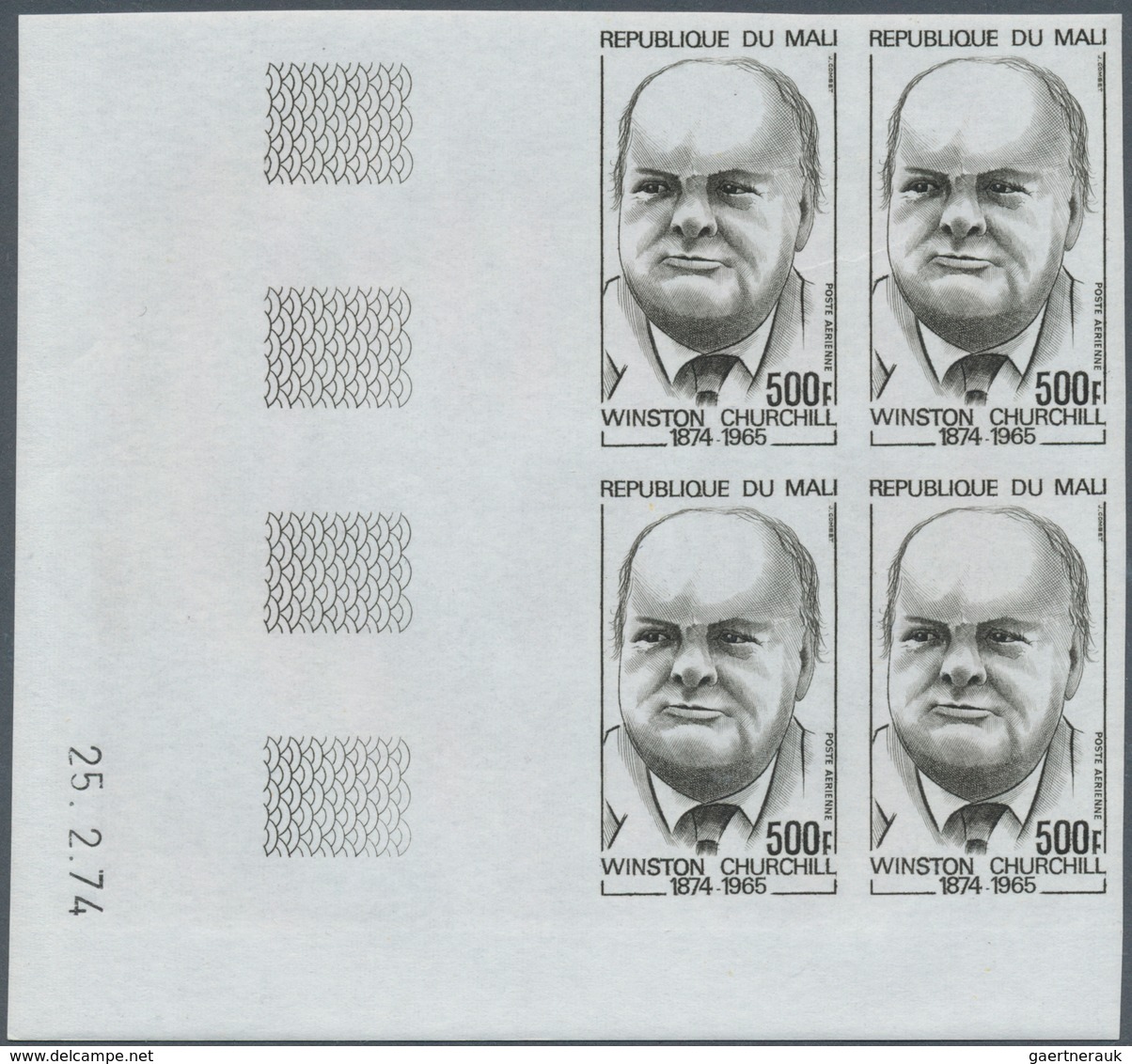 25382 Thematik: Persönlichkeiten - Churchill / Personalities - Churchill: 1948/1981 (ca.), Assortment Of S - Sir Winston Churchill