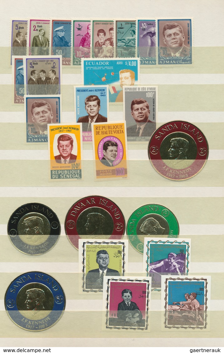 25389 Thematik: Persönlichkeiten - Kennedy / Personalities - Kennedy: 1960s, Kennedy Memorial Issues, U/m - Kennedy (John F.)