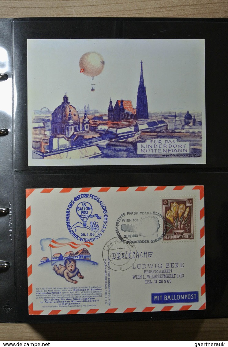 25396 Thematik: Pfadfinder / boy scouts: Collection of ca. 280 covers and cards of Austria 1936-2007 of th