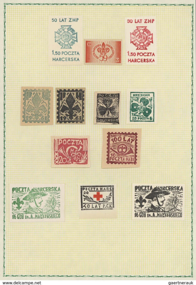 25401 Thematik: Pfadfinder / Boy Scouts: 1930/2012, Poland. Collection Of About 280 Covers, Cards And Docu - Autres & Non Classés