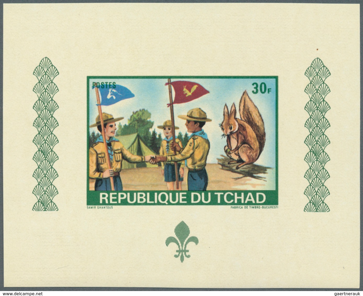 25405 Thematik: Pfadfinder / boy scouts: 1961/1996 (approx), various countries. Accumulation of 71 items s