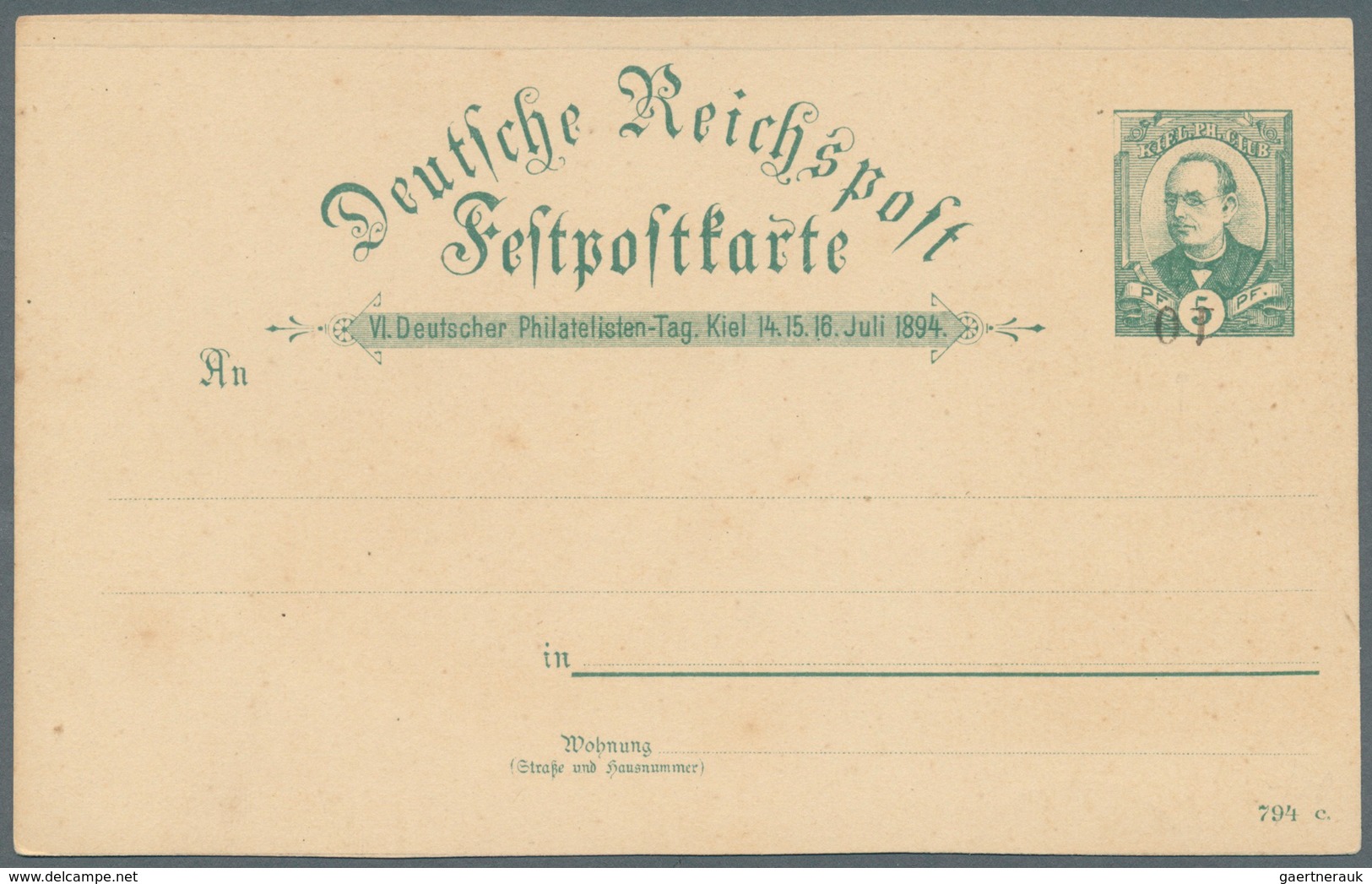 25416 Thematik: Philatelie - Tag Der Briefmarke / Stamp Days: Ab 1897, Deutschland, Tag Der Briefmarke, Ph - Journée Du Timbre