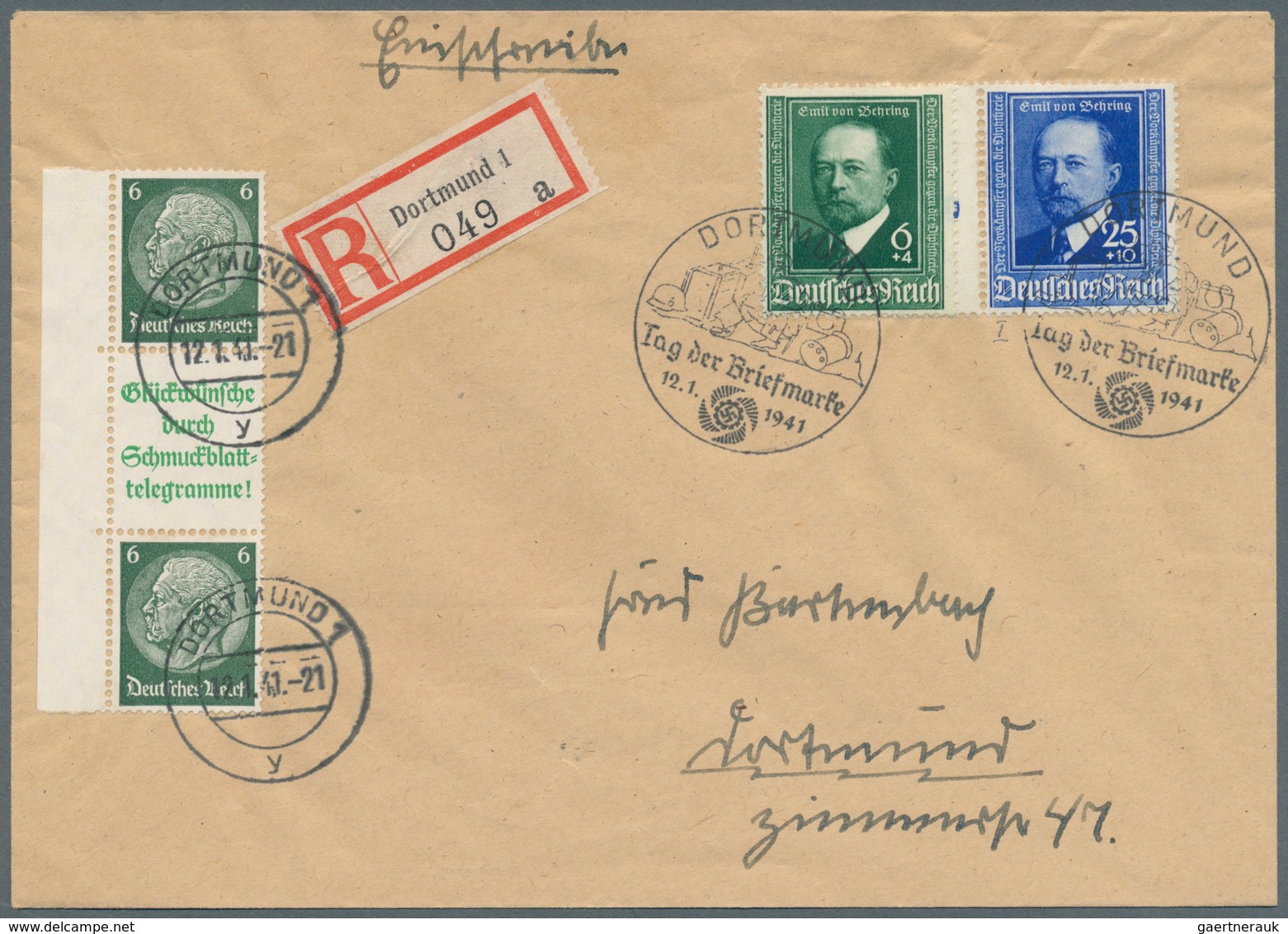 25416 Thematik: Philatelie - Tag der Briefmarke / stamp days: Ab 1897, Deutschland, Tag der Briefmarke, Ph