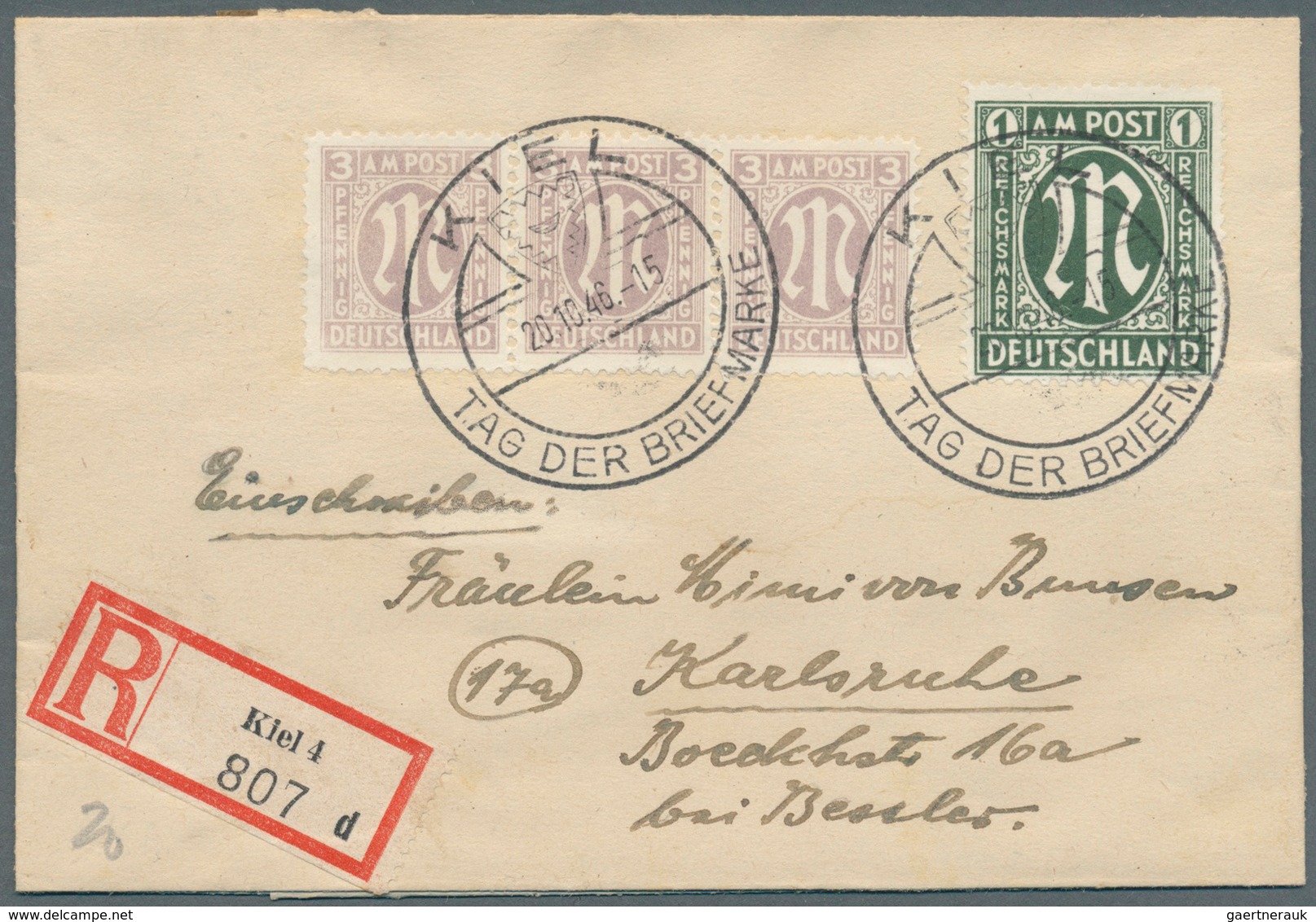 25416 Thematik: Philatelie - Tag der Briefmarke / stamp days: Ab 1897, Deutschland, Tag der Briefmarke, Ph