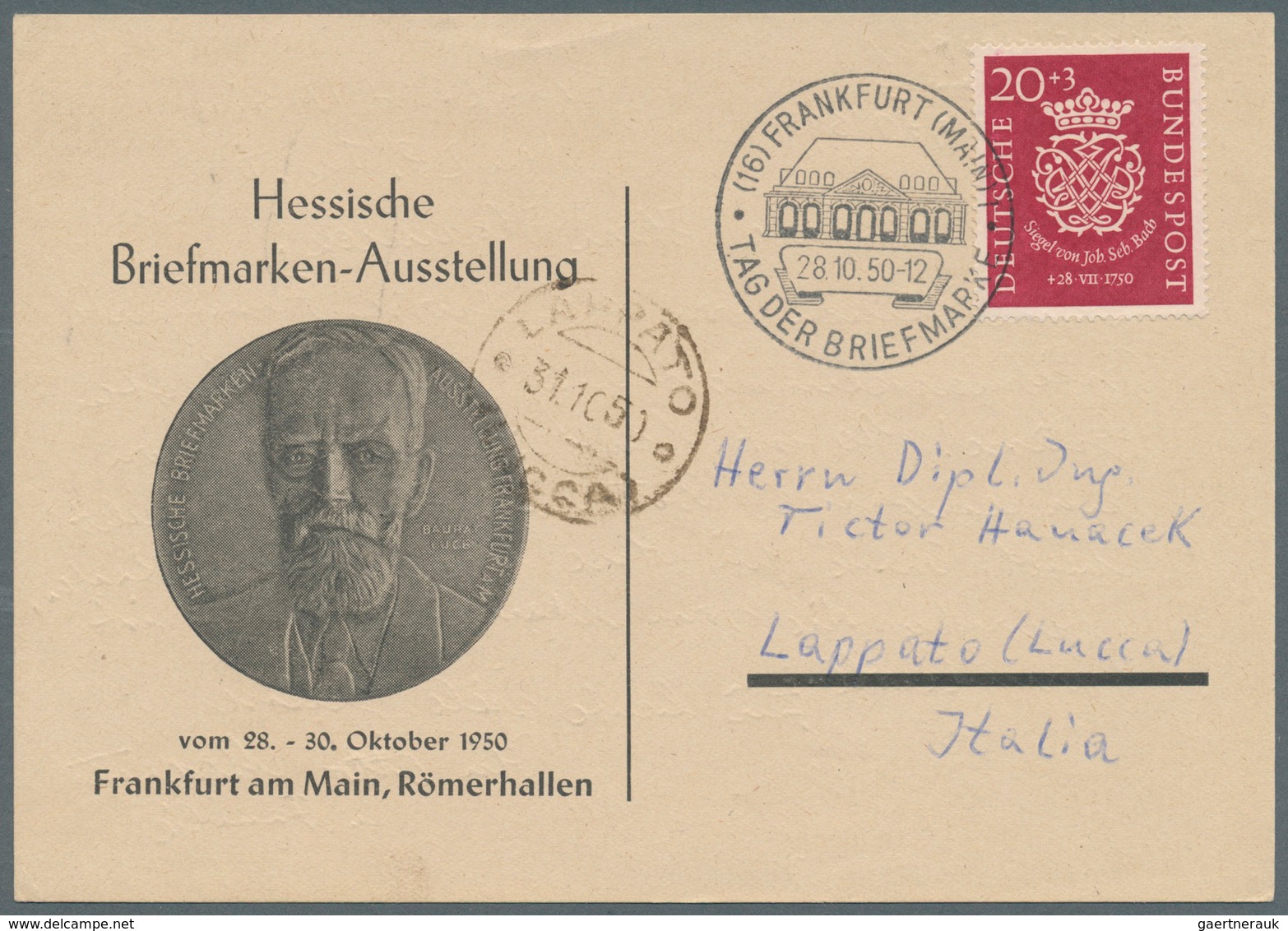 25416 Thematik: Philatelie - Tag der Briefmarke / stamp days: Ab 1897, Deutschland, Tag der Briefmarke, Ph