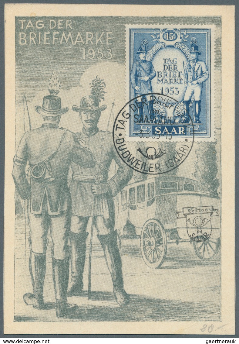 25417 Thematik: Philatelie - Tag Der Briefmarke / Stamp Days: Ab Ca. 1935: DEUTSCHLAND, Umfangreiche Samml - Journée Du Timbre