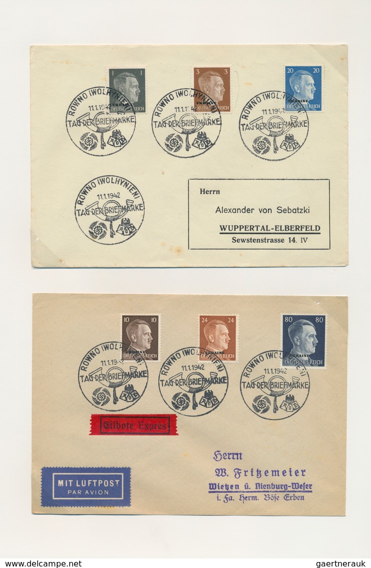 25418 Thematik: Philatelie - Tag Der Briefmarke / Stamp Days: 1936/1997, Comprehensive Collection Of Apprx - Journée Du Timbre