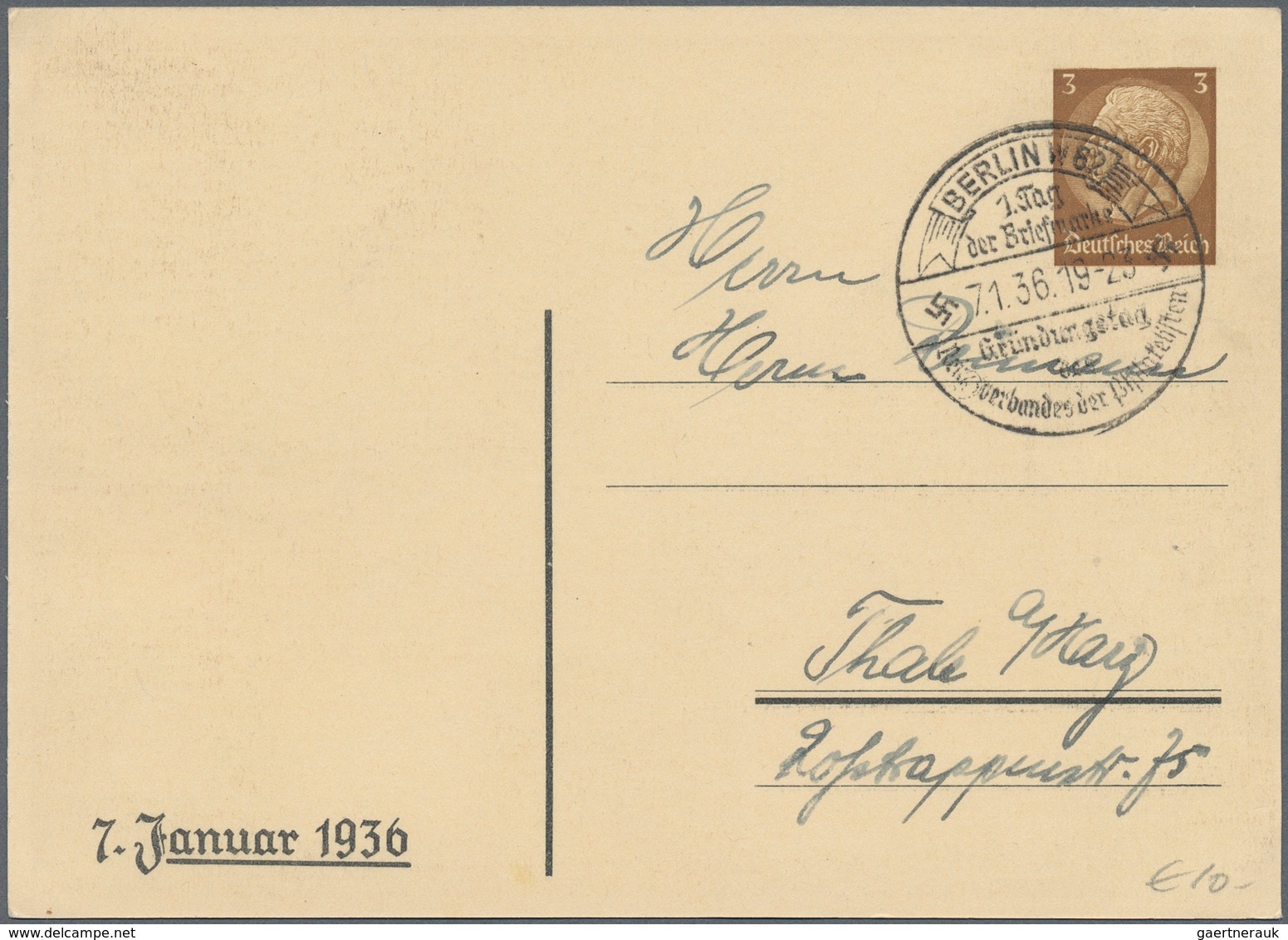 25419 Thematik: Philatelie - Tag Der Briefmarke / Stamp Days: 1939/1944: Bestand Von 380 Meist Verschieden - Journée Du Timbre