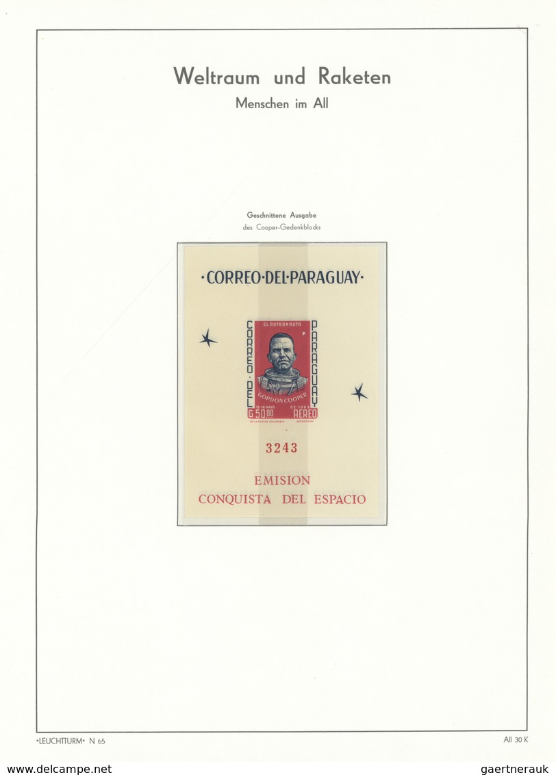 25451 Thematik: Raumfahrt / Astronautics: 1933/1965 (ca.), Predominantly U/m Collection In A Lighthouse Al - Autres & Non Classés