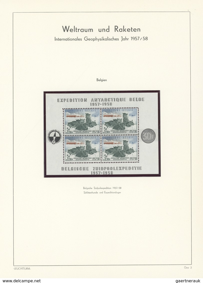 25451 Thematik: Raumfahrt / Astronautics: 1933/1965 (ca.), Predominantly U/m Collection In A Lighthouse Al - Autres & Non Classés