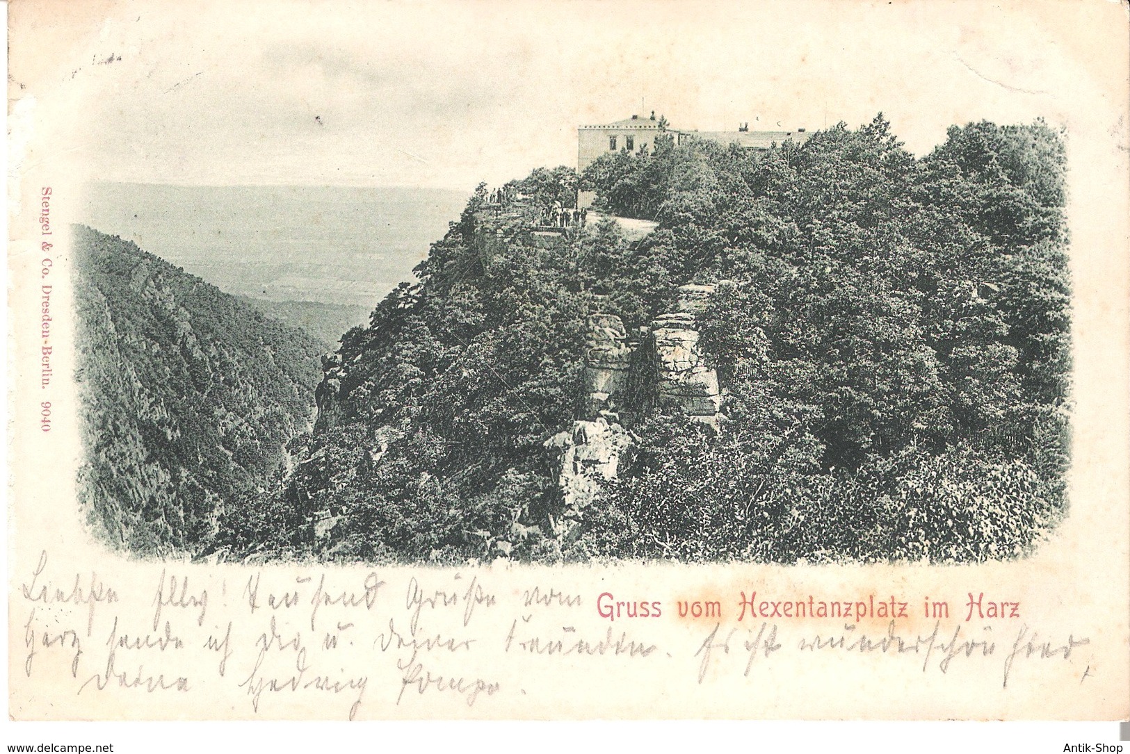 Oberharz V. 1900  Gruss Vom Hexentanzplatz  (029) - Oberharz