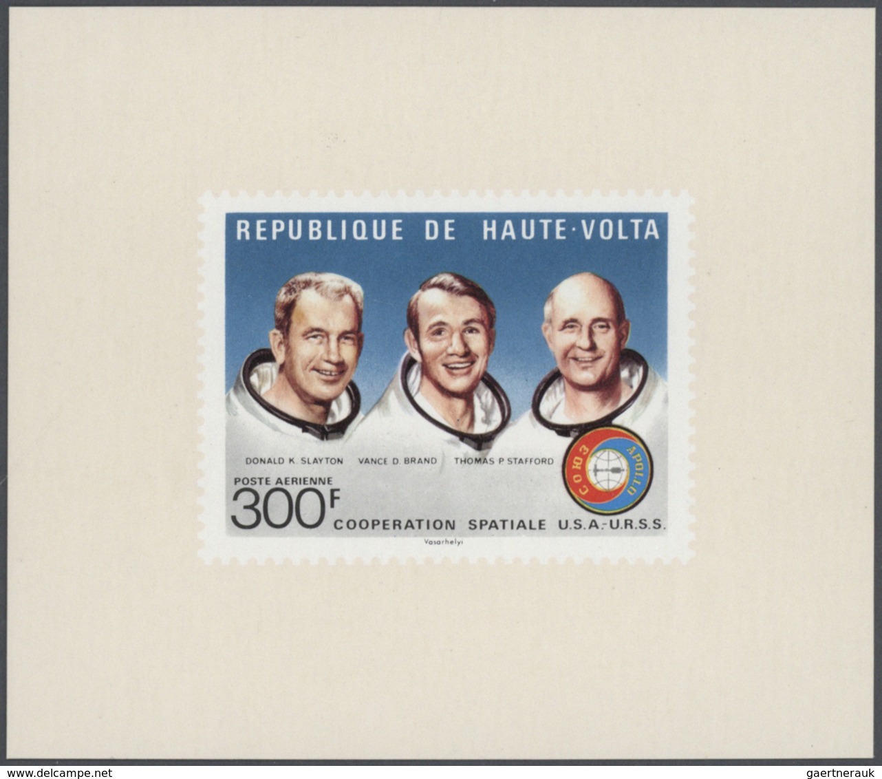 25480 Thematik: Raumfahrt / Astronautics: 1976, French Africa, U/m Collection Of Imperforate Issues, De Lu - Autres & Non Classés