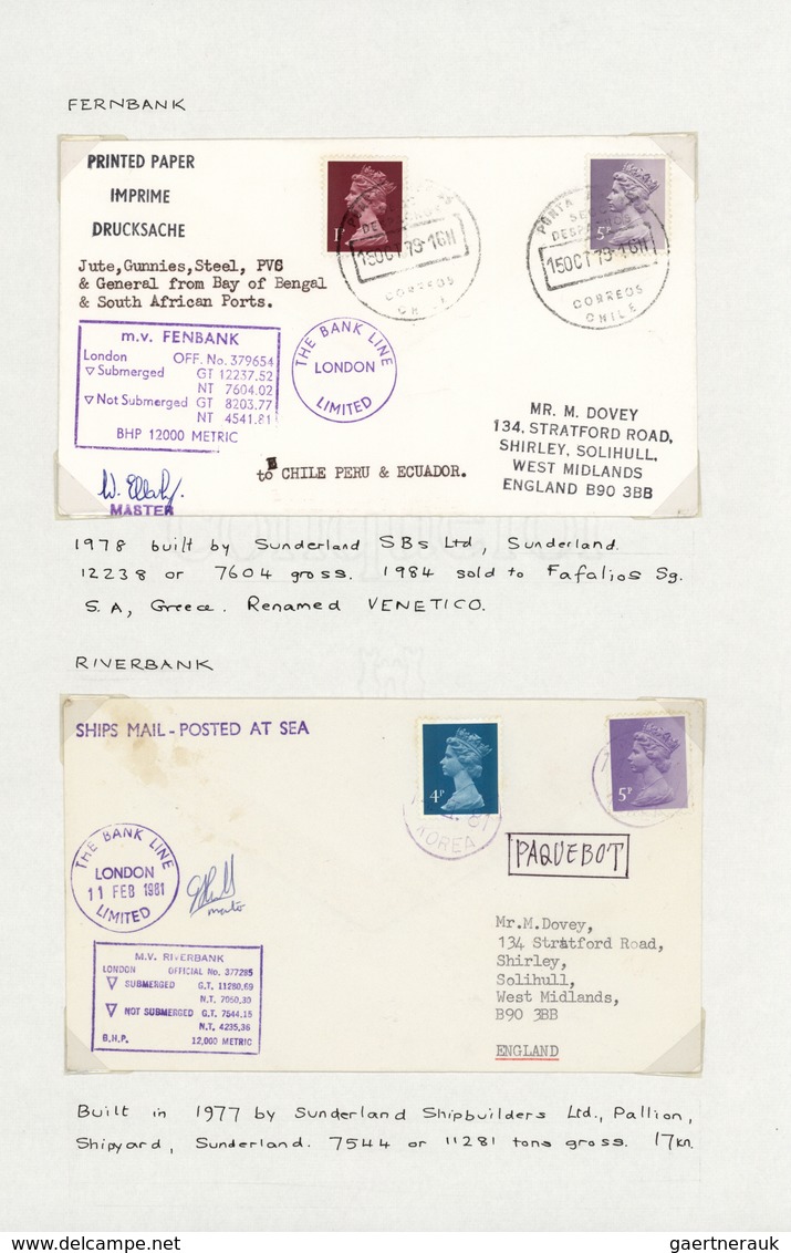 25508 Thematik: Schiffe / Ships: 1932/2000 (ca.), Collection Of Apprx. 320 Covers/cards/ppc/photos Of Carg - Bateaux