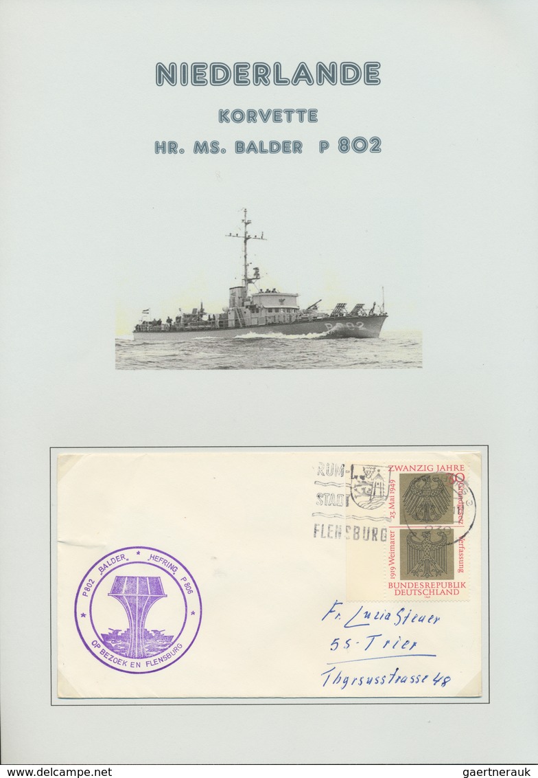 25510 Thematik: Schiffe / Ships: 1964/2015, Umfassende Und Vielseitige Sammlung Von Ca. 600 Belegen Mit En - Bateaux