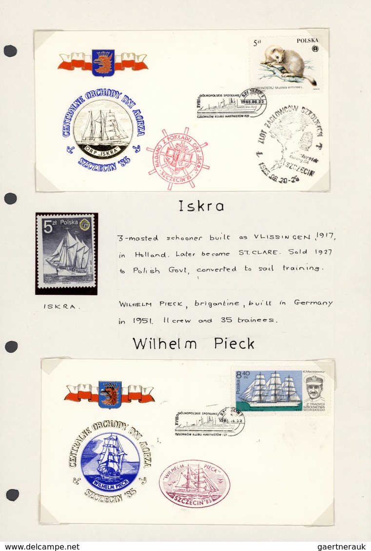 25511 Thematik: Schiffe / Ships: 1970/2000 (ca.), Collection Of Apprx. 230 Covers/cards/ppc/photos Of Sail - Bateaux