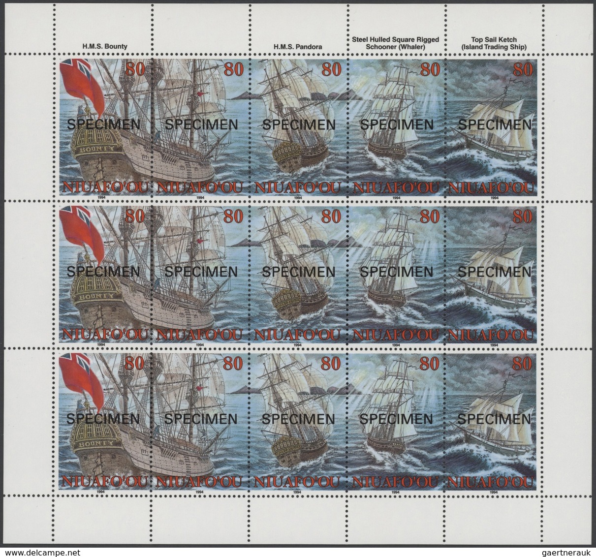 25525 Thematik: Schiffe-Segelschiffe / Ships-sailing Ships: 1960s/1990s (approx), Various Countries. Accum - Schiffe