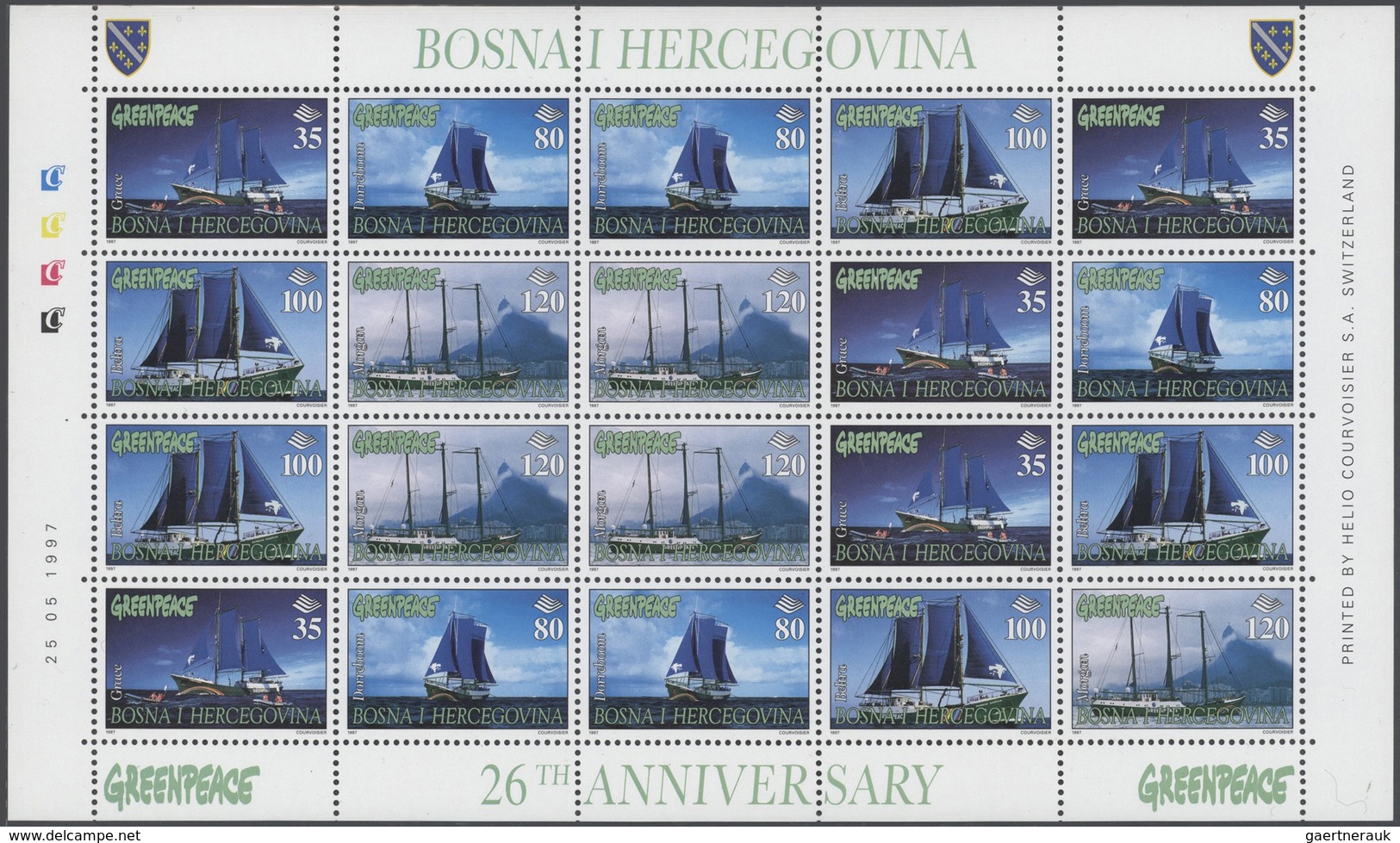 25525 Thematik: Schiffe-Segelschiffe / Ships-sailing Ships: 1960s/1990s (approx), Various Countries. Accum - Bateaux