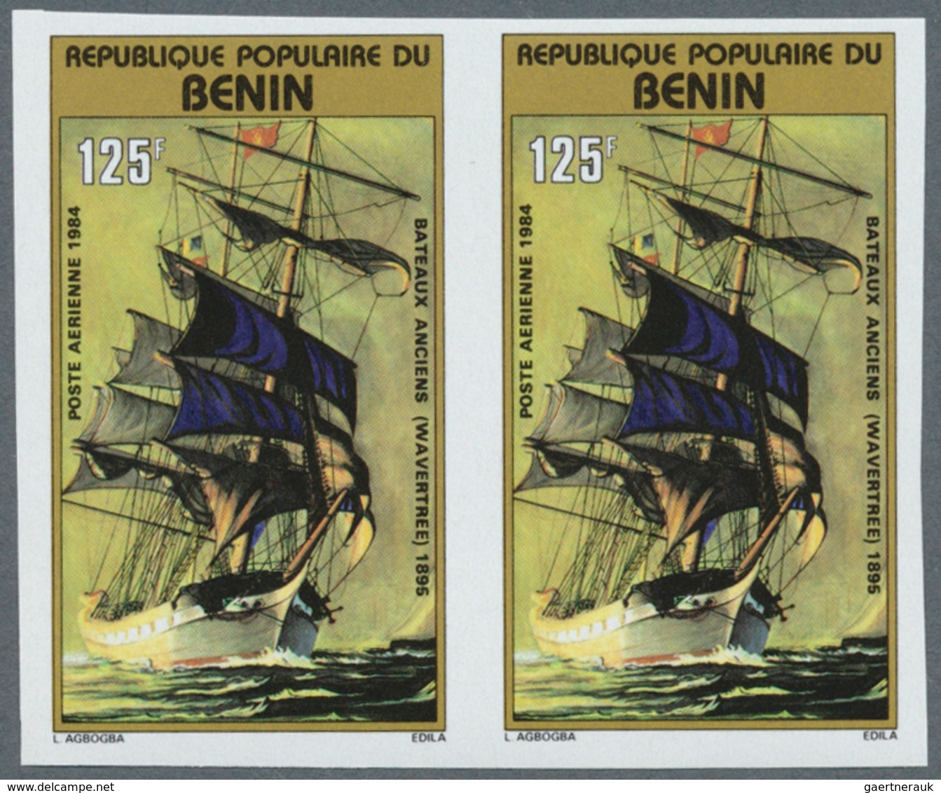 25527 Thematik: Schiffe-Segelschiffe / Ships-sailing Ships: 1960/2000 (approx), Various Countries. Accumul - Bateaux