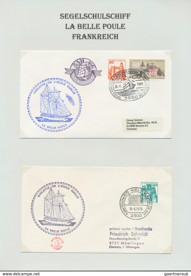 25528 Thematik: Schiffe-Segelschiffe / Ships-sailing Ships: 1976/2014, Umfassende Sammlung Von Ca. 600 Bel - Bateaux