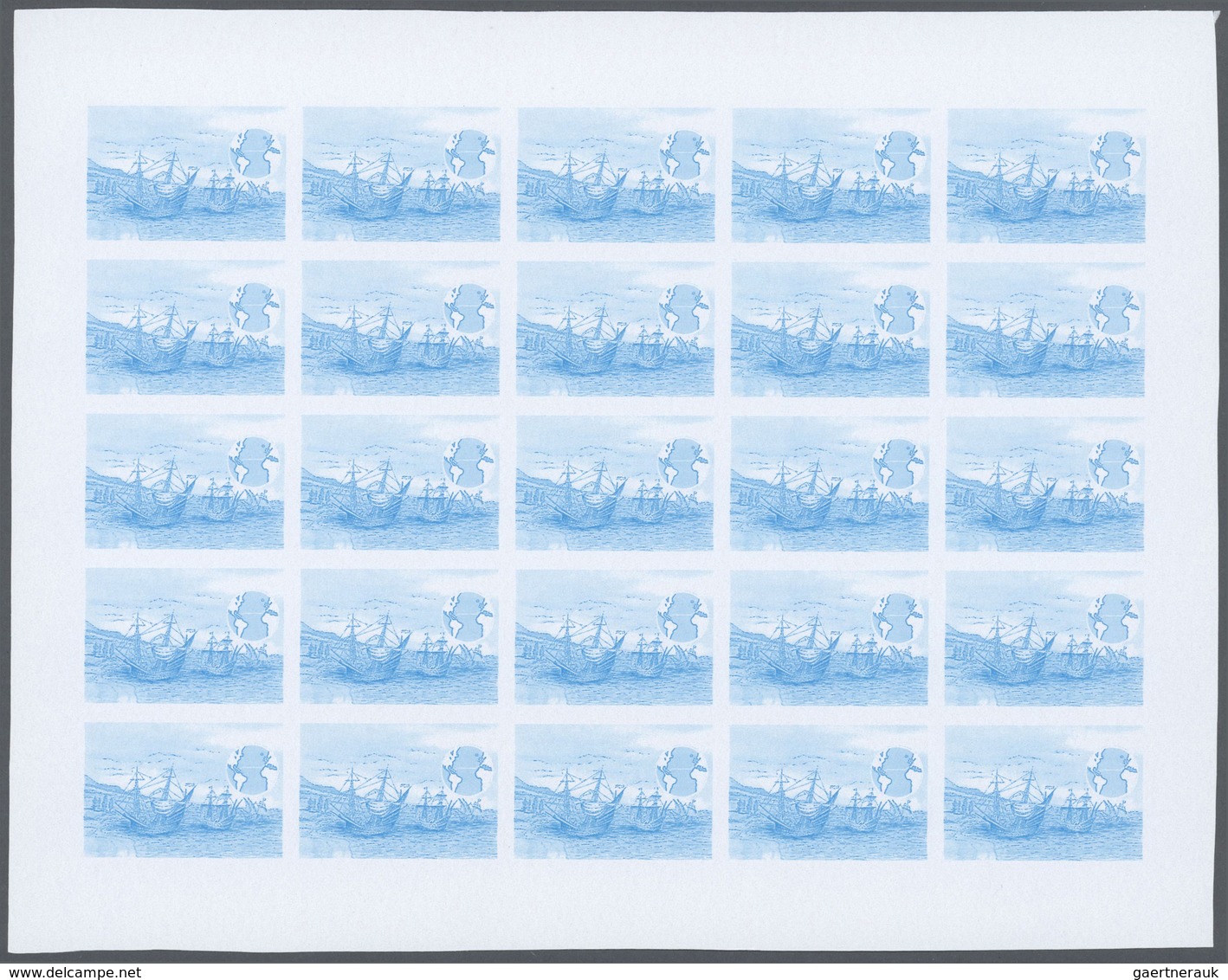 25529 Thematik: Schiffe-Segelschiffe / Ships-sailing Ships: 1992, Morocco. Progressive Proofs Set Of Sheet - Schiffe