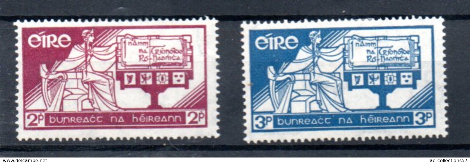 Irlande / N 71 Et 72  / NEUF Avec Trace Charnière - Unused Stamps