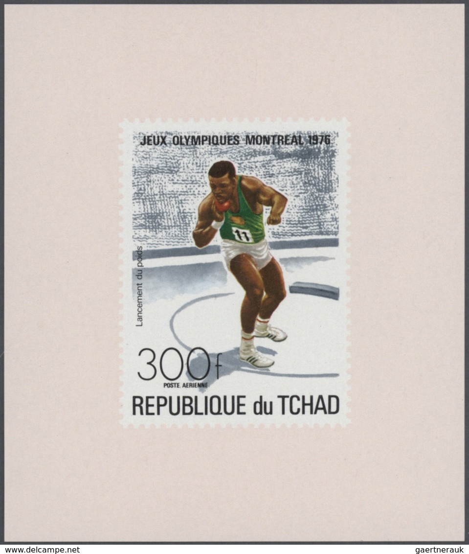 25559 Thematik: Sport / Sport: 1976/1978, French Africa, Olympic Games And Football World Championship, U/ - Autres & Non Classés