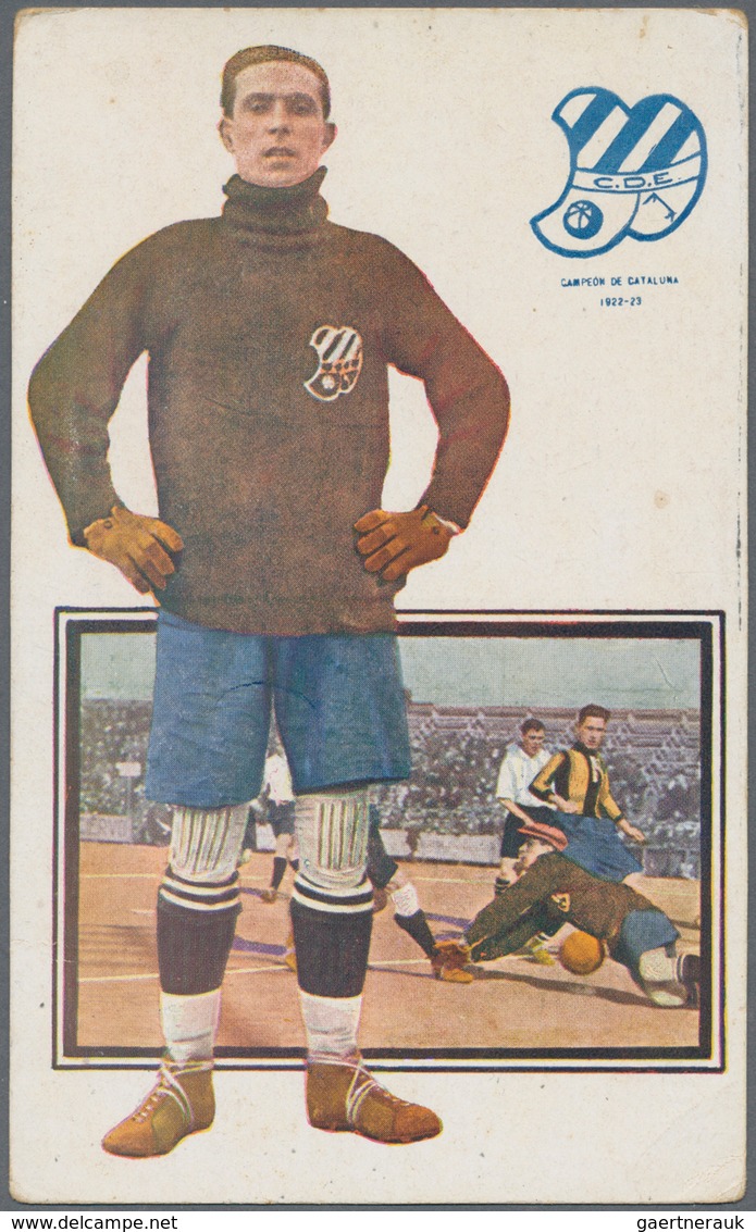 25568 Thematik: Sport-Fußball / sport-soccer, football: SPORT/FUSSBALL, 1922/1923, CLUB DEPORTIVO EUROPA (