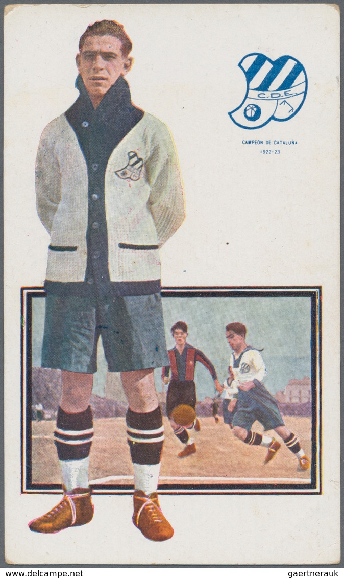 25568 Thematik: Sport-Fußball / sport-soccer, football: SPORT/FUSSBALL, 1922/1923, CLUB DEPORTIVO EUROPA (