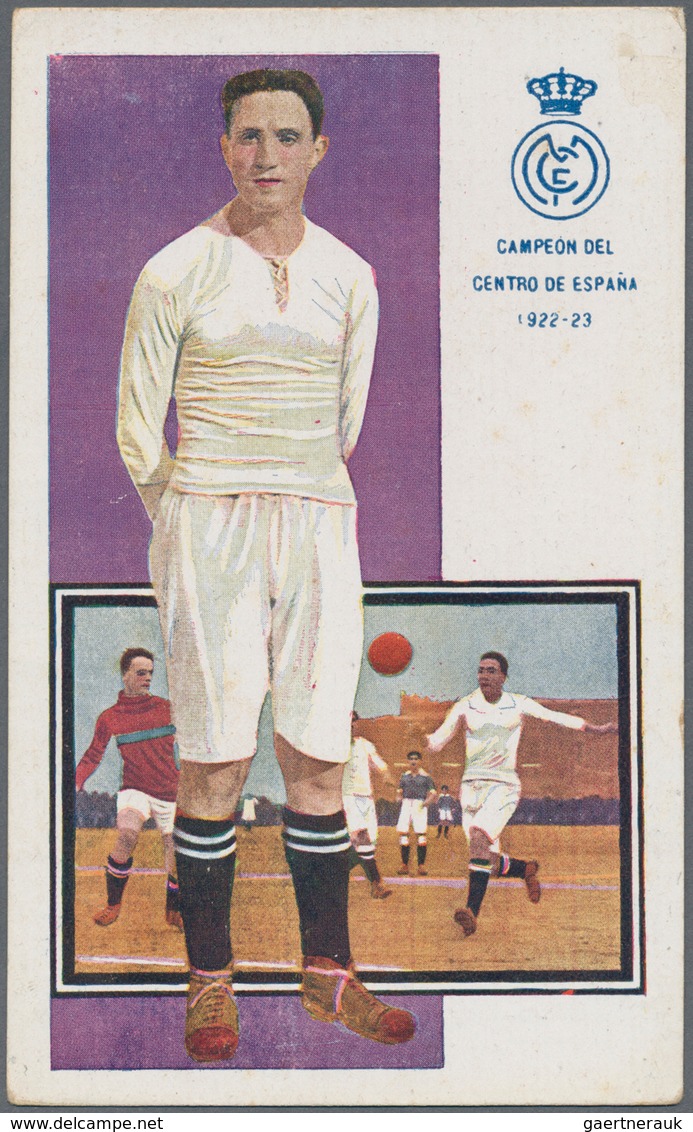 25570 Thematik: Sport-Fußball / sport-soccer, football: 1922/1923, REAL MADRID, "CAMPEON DEL CENTRO DE ESP