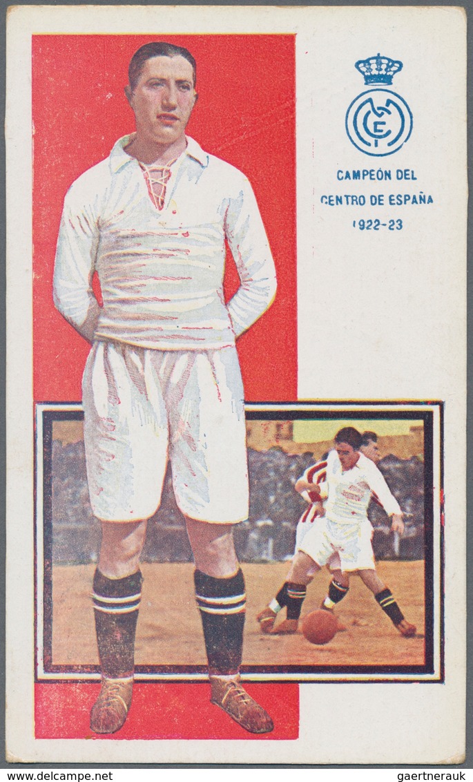 25570 Thematik: Sport-Fußball / sport-soccer, football: 1922/1923, REAL MADRID, "CAMPEON DEL CENTRO DE ESP