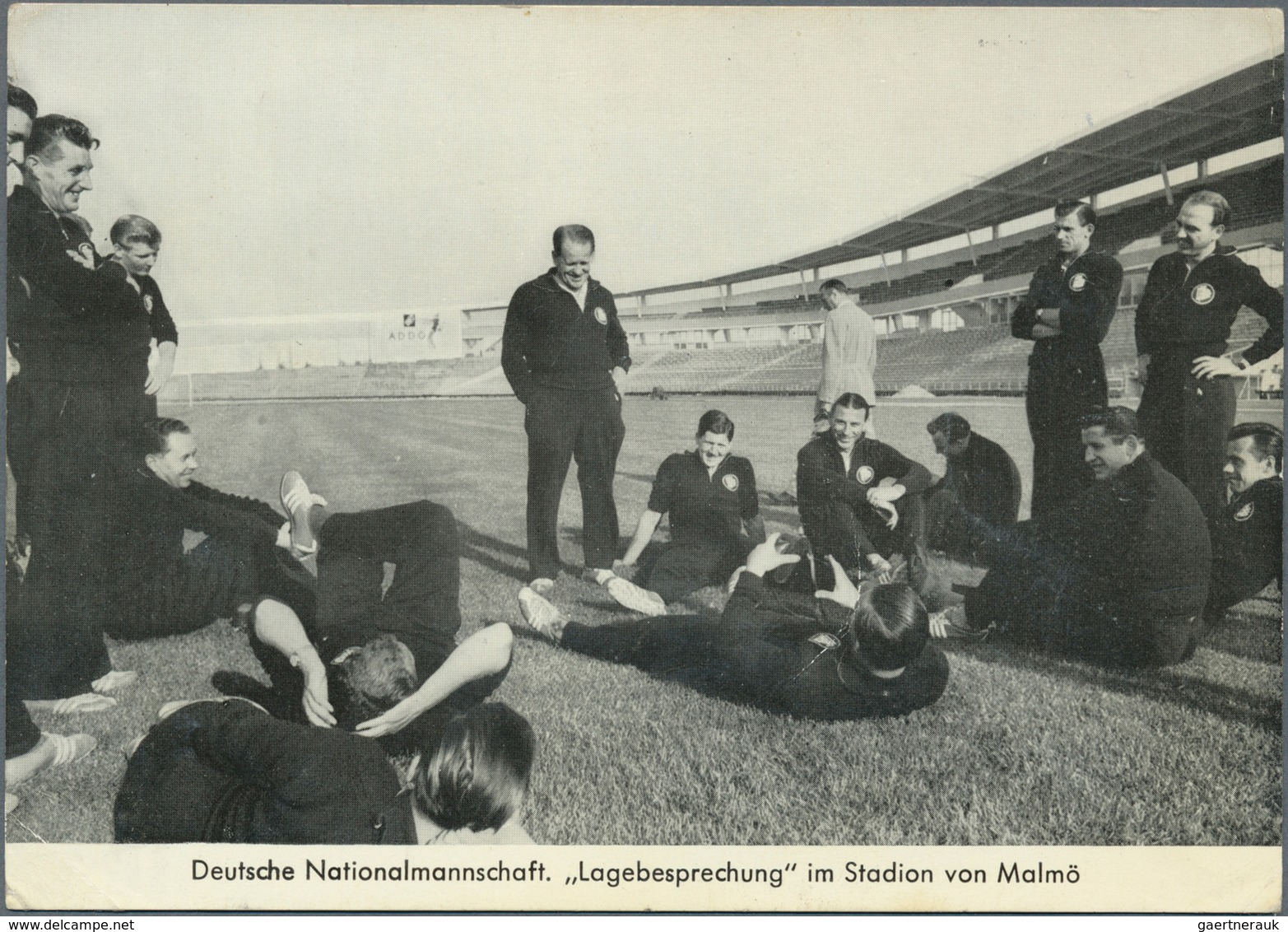 25572 Thematik: Sport-Fußball / Sport-soccer, Football: 1939/1958. Schwitzerland/Sweden. Lot Of In All 8 C - Autres & Non Classés