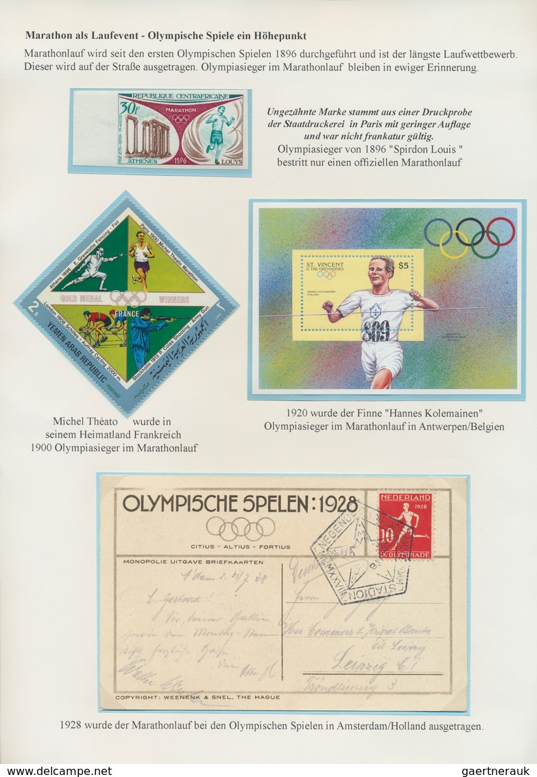 25615 Thematik: Sport-Leichtathletik / Sports-athletics: 1842/2009 (approx), Germany/Europe/Overseas. Mult - Athlétisme