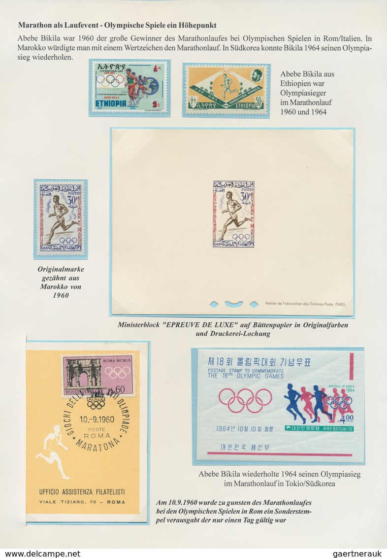 25615 Thematik: Sport-Leichtathletik / sports-athletics: 1842/2009 (approx), Germany/Europe/Overseas. Mult
