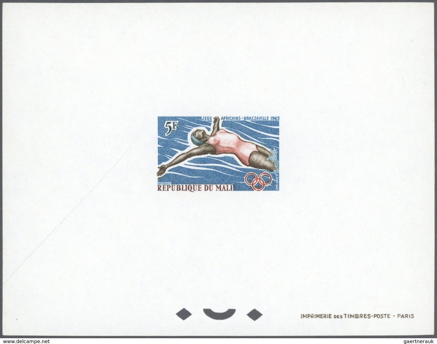 25625 Thematik: Sport-Wassersport / sport-water sports: 1880/1980 (ca.), SWIMMING/WATER SPORTS, extraordin