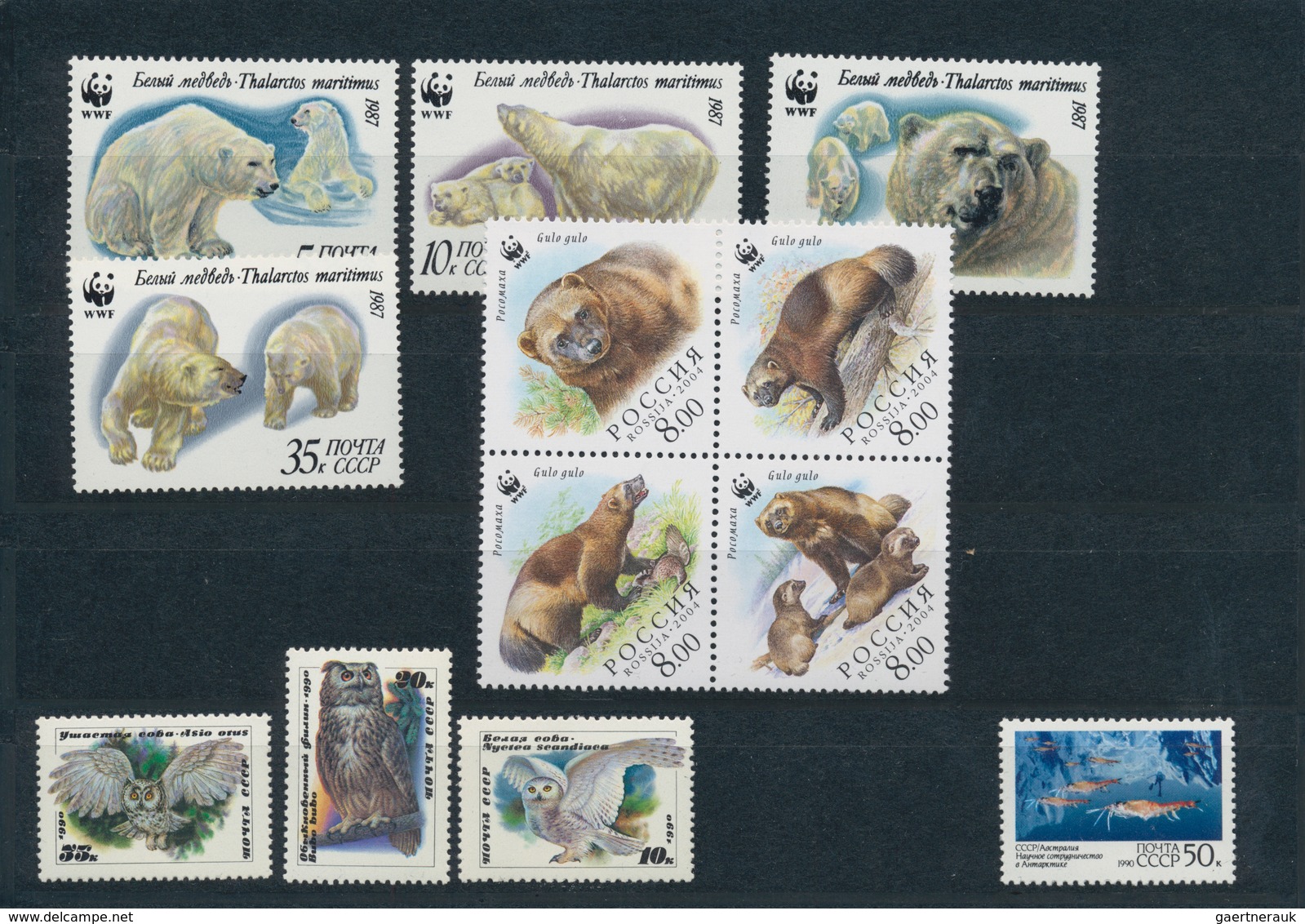 25660 Thematik: Tiere, Fauna / animals, fauna: 1940/2005 (ca.), unmounted mint collection/accumulation on