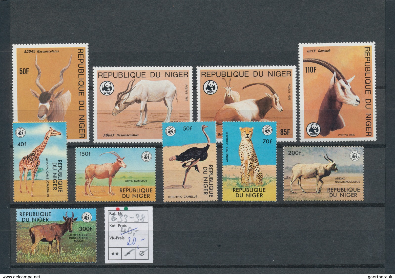 25660 Thematik: Tiere, Fauna / animals, fauna: 1940/2005 (ca.), unmounted mint collection/accumulation on