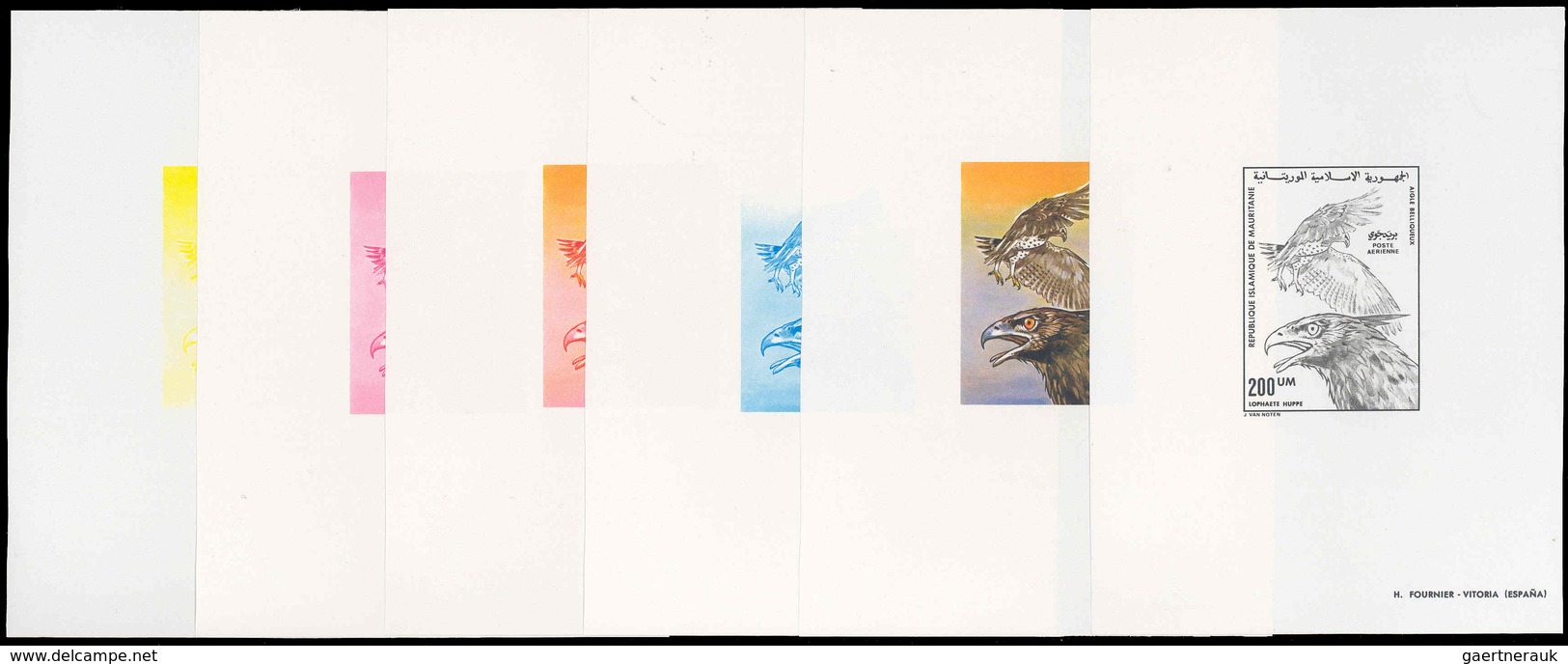 25661 Thematik: Tiere, Fauna / Animals, Fauna: 1965/1976. Accumulation With Different Kinds Of PROOFS (pro - Autres & Non Classés