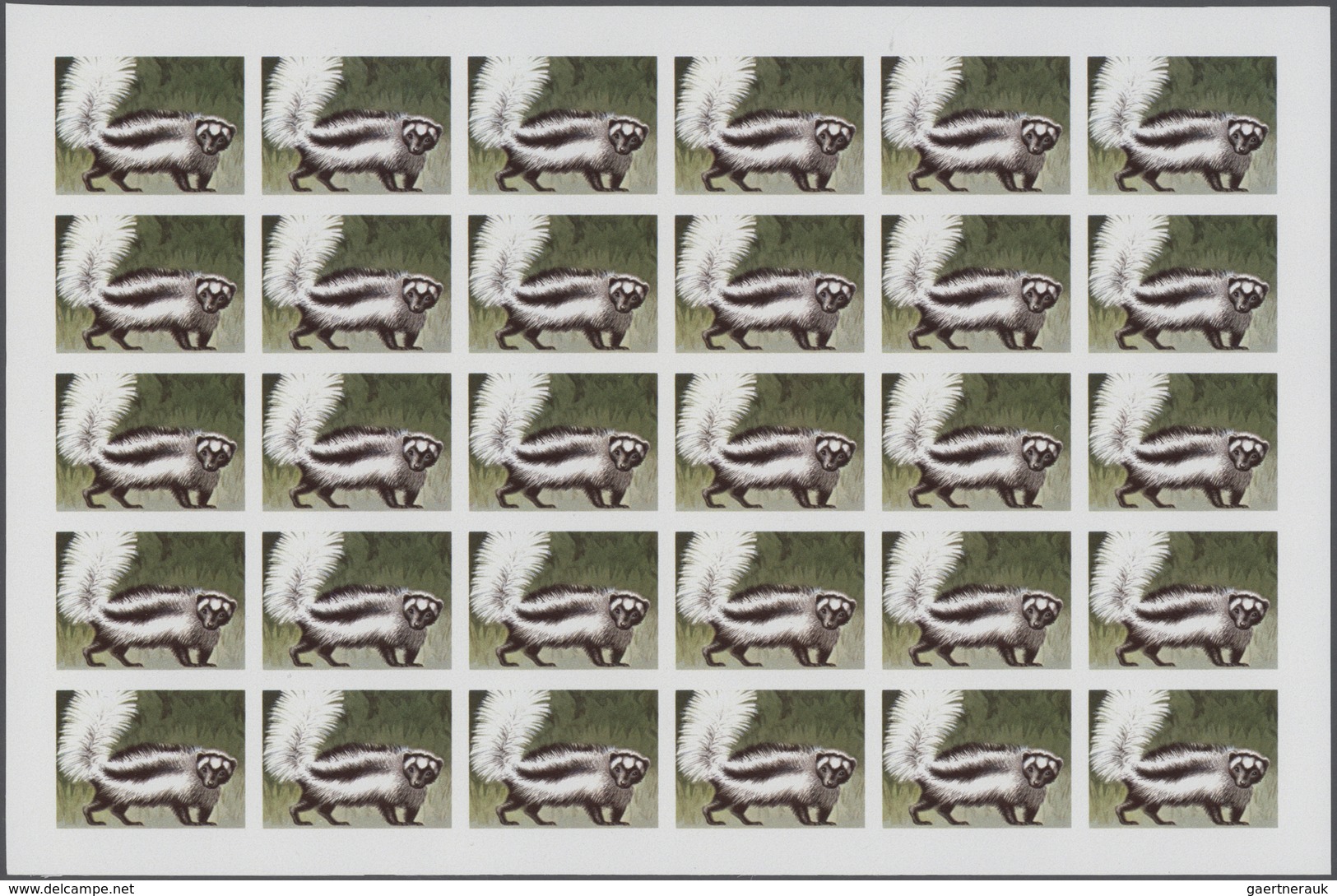 25666 Thematik: Tiere, Fauna / Animals, Fauna: 1981, Rwanda. Progressive Proofs Set Of Sheets For The Comp - Autres & Non Classés