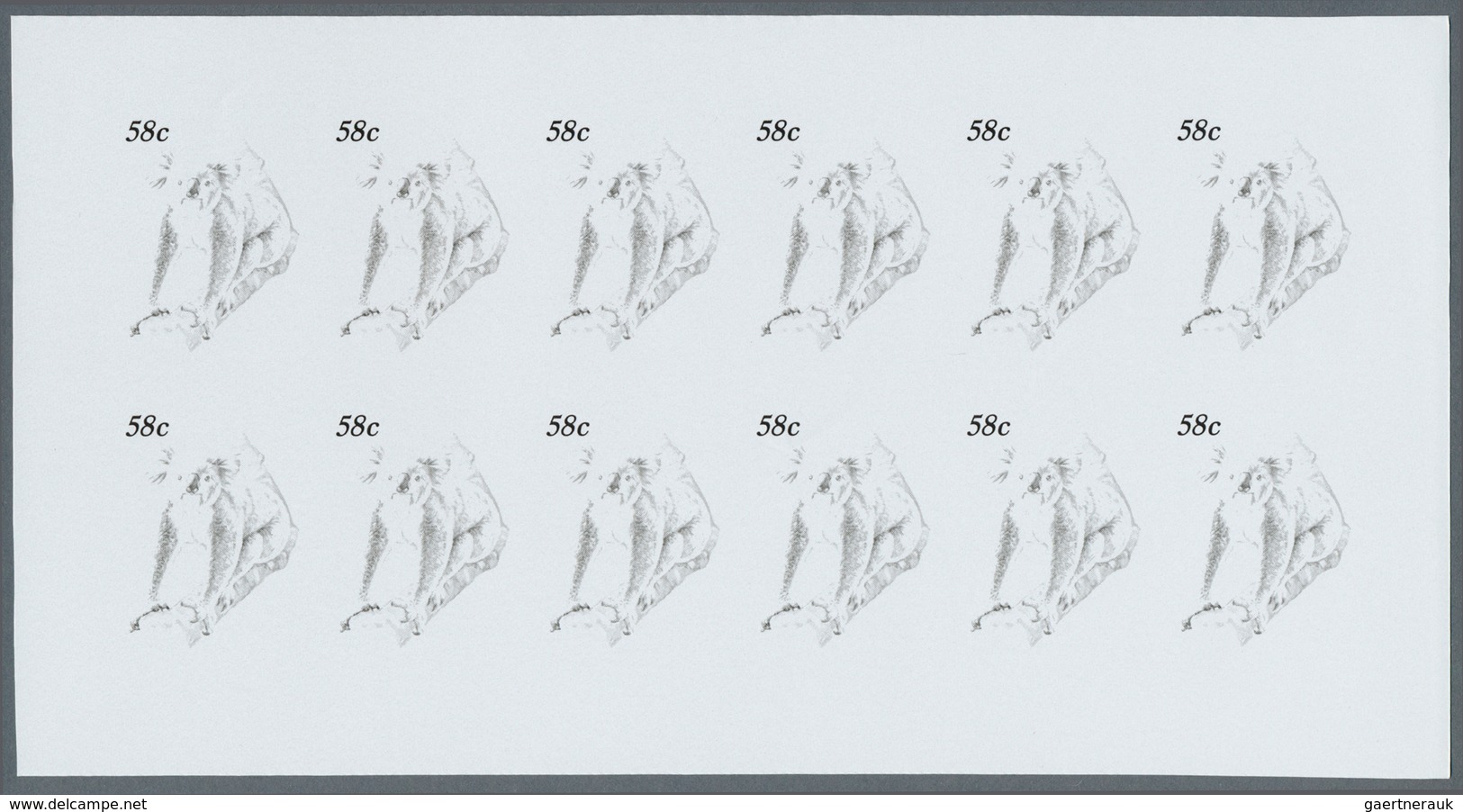 25668 Thematik: Tiere, Fauna / animals, fauna: 1984, Niue. Progressive proofs set of sheets for the comple