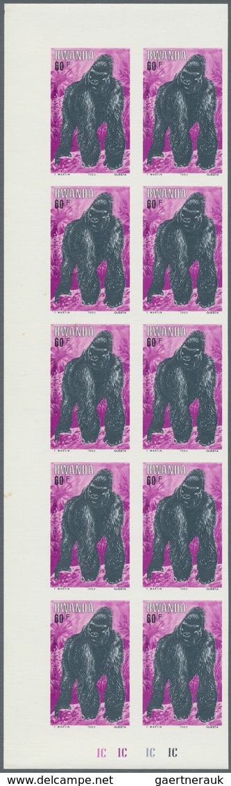 25683 Thematik: Tiere-Affen / animals-monkeys: 1960/2000 (approx), various countries. Accumulation of 37 i