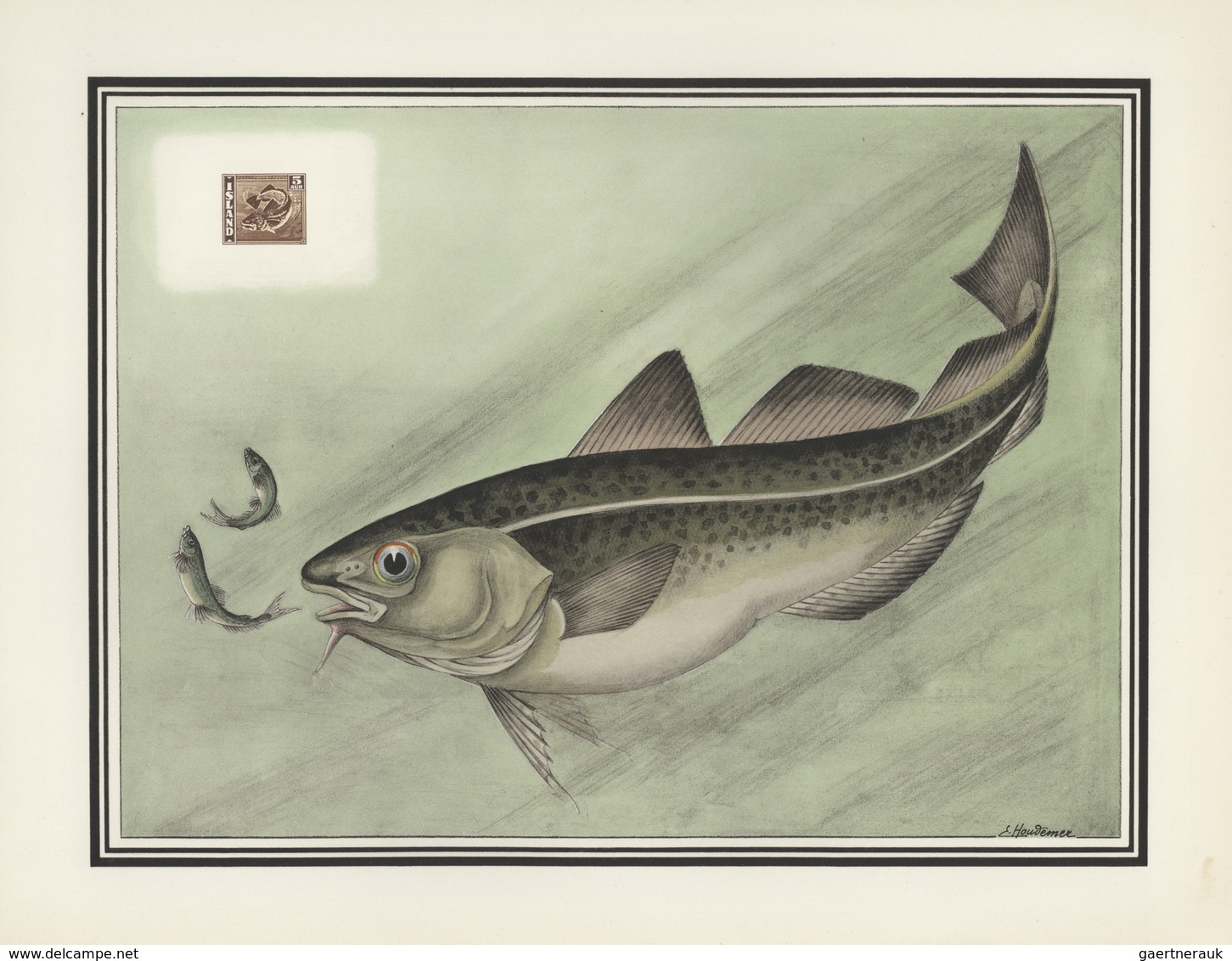 25698 Thematik: Tiere-Fische / animals-fishes: 1955, France. "LES OISEAUX et le Timbre-Poste par F.-E. Hou
