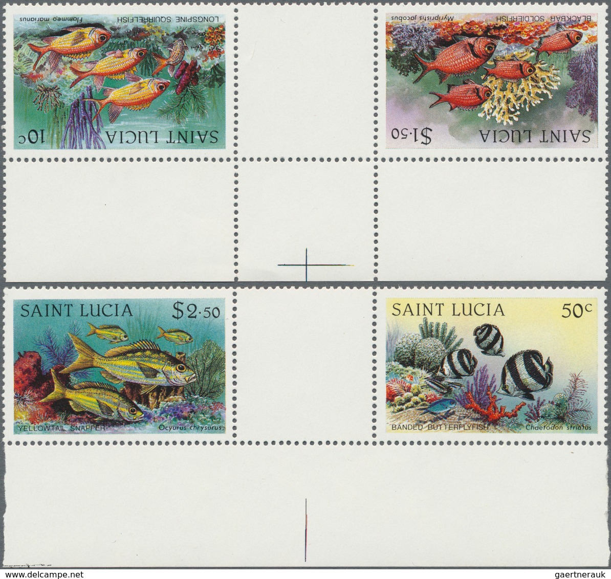 25702 Thematik: Tiere-Fische / Animals-fishes: 1960/2000 (approx), Various Countries. Accumulation Of 53 I - Poissons