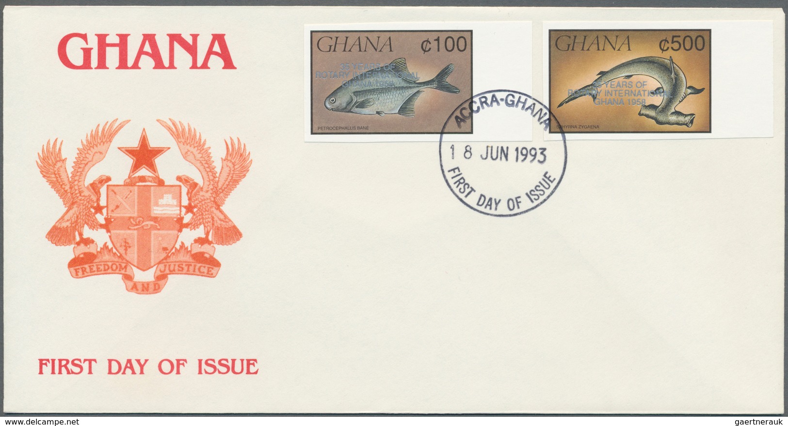 25702 Thematik: Tiere-Fische / Animals-fishes: 1960/2000 (approx), Various Countries. Accumulation Of 53 I - Poissons