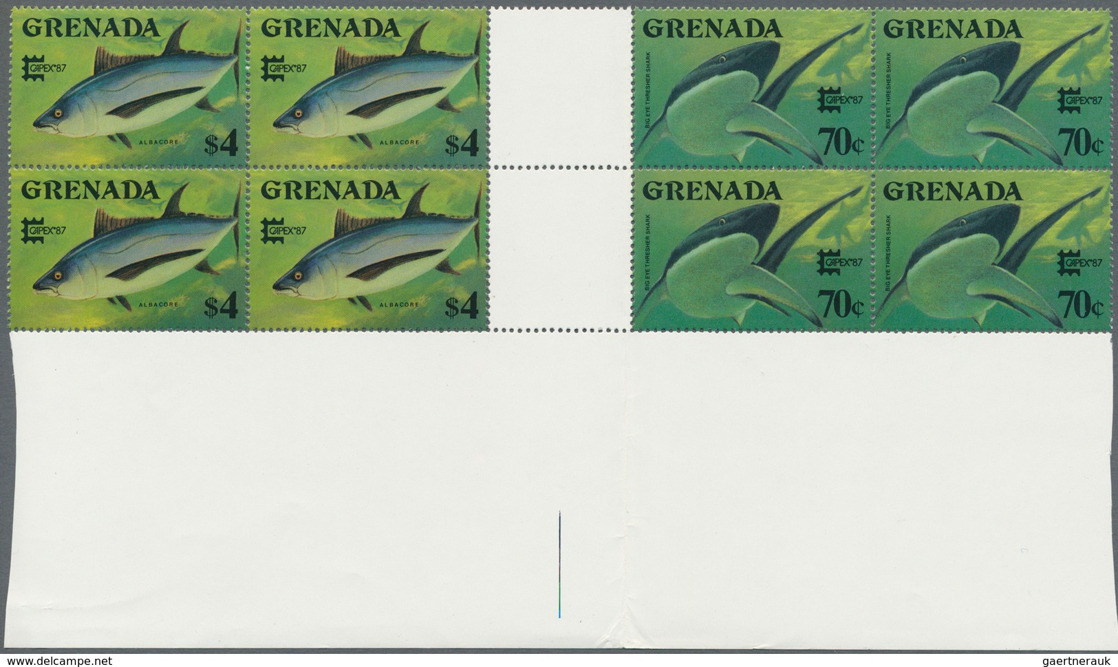 25703 Thematik: Tiere-Fische / Animals-fishes: 1960/2000 (approx), Various Countries. Accumulation Of 41 I - Poissons